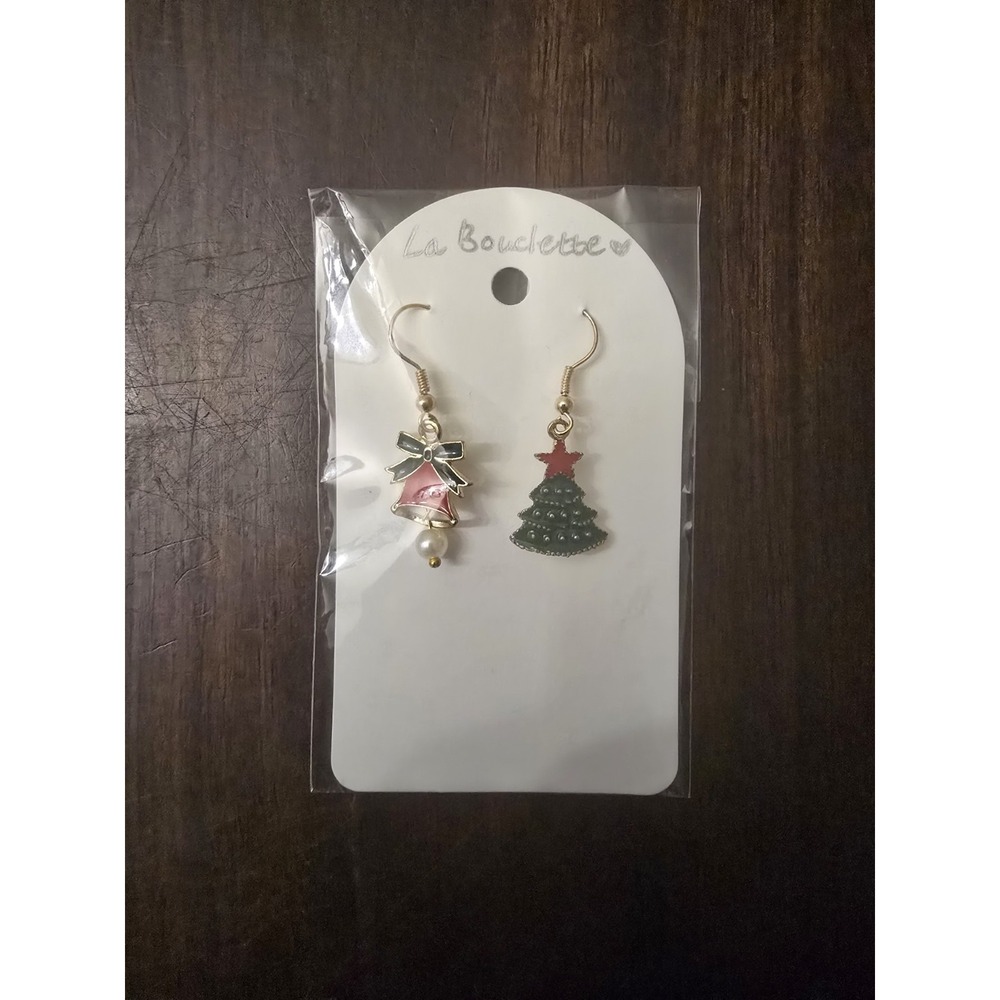 Fashion‎ Zircon Christmas Tree Earrings Drop Dangle Women Party Jewelry New